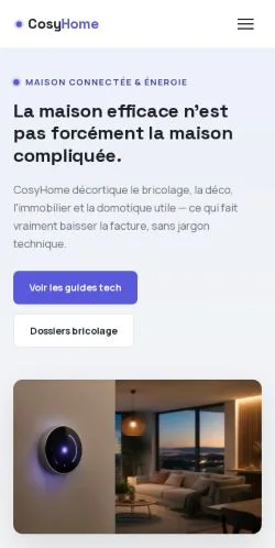 Vorschau der Website CosyHome Studio, gelistet für die Veröffentlichung gesponserter Artikel