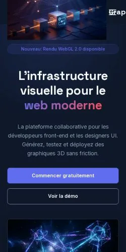 Preview of the GraphHub website, listed for sponsored article publication