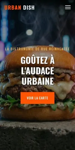Vorschau der Website Urban Dish, gelistet für die Veröffentlichung gesponserter Artikel