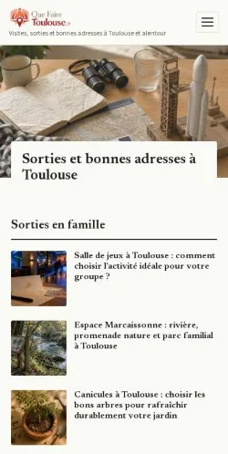 Anteprima del sito Toulouse Décrypte, referenziato per la pubblicazione di articoli sponsorizzati