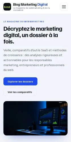 Anteprima del sito Blog Marketing Digital, referenziato per la pubblicazione di articoli sponsorizzati