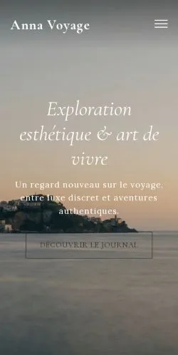 Vorschau der Website Anna Voyage Magazine, gelistet für die Veröffentlichung gesponserter Artikel