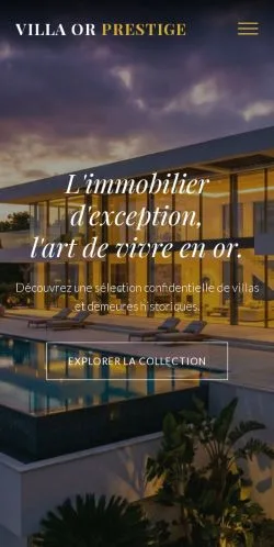 Vista previa del sitio Villa Or Prestige, referenciado para publicar artículos patrocinados