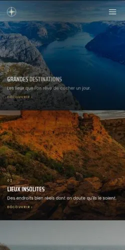 Vorschau der Website Voyage Insolite, gelistet für die Veröffentlichung gesponserter Artikel