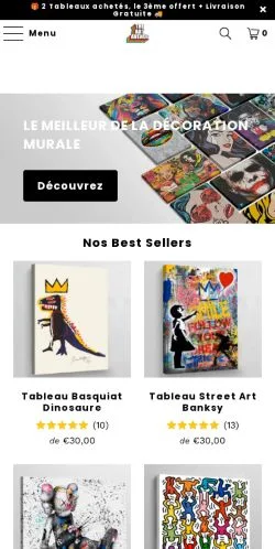 Anteprima del sito The Art Avenue, referenziato per la pubblicazione di articoli sponsorizzati