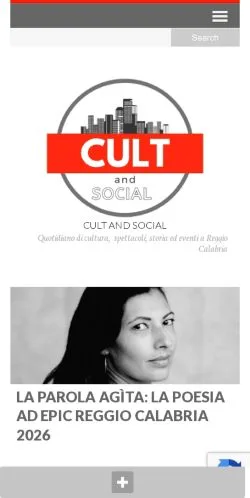 Aperçu du site Cult & Social, référencé pour publier un article sponsorisé