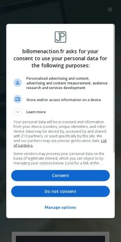 スポンサード記事の掲載先として登録されたJournal Pratiqueのサイトプレビュー