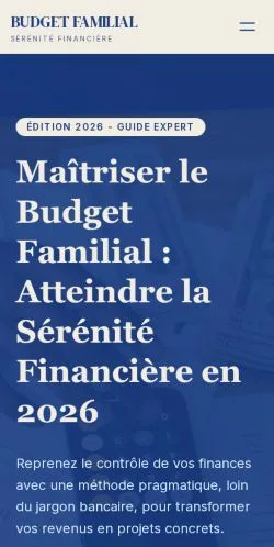 Forhåndsvisning af Budget Familial, opført til udgivelse af sponsorerede artikler