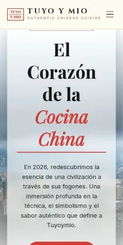 Aperçu du site Tuyo Y Mio, référencé pour publier un article sponsorisé