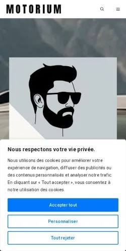 Forhåndsvisning af Média Auto Moto, opført til udgivelse af sponsorerede artikler