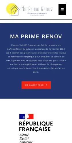 Forhåndsvisning af Ma Prime Renov Info, opført til udgivelse af sponsorerede artikler