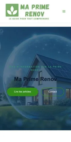 Forhåndsvisning af Info Prime Renov, opført til udgivelse af sponsorerede artikler