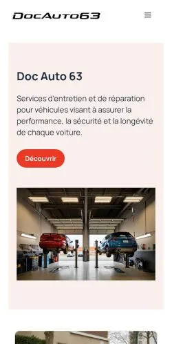 Anteprima del sito Doc Auto 63, referenziato per la pubblicazione di articoli sponsorizzati