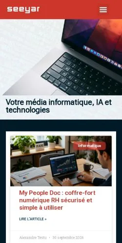Preview of the Seeyar website, listed for sponsored article publication