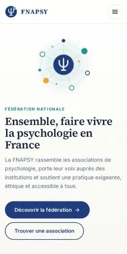 Anteprima del sito FNAPSY, referenziato per la pubblicazione di articoli sponsorizzati
