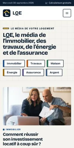 Anteprima del sito Le Quotidien Engagé, referenziato per la pubblicazione di articoli sponsorizzati