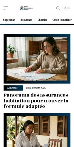 Anteprima del sito Mon Conseiller Immo, referenziato per la pubblicazione di articoli sponsorizzati