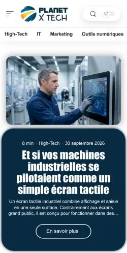 Vista previa del sitio Planet X Tech, referenciado para publicar artículos patrocinados