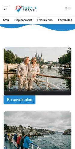 Anteprima del sito Seek et Travel, referenziato per la pubblicazione di articoli sponsorizzati