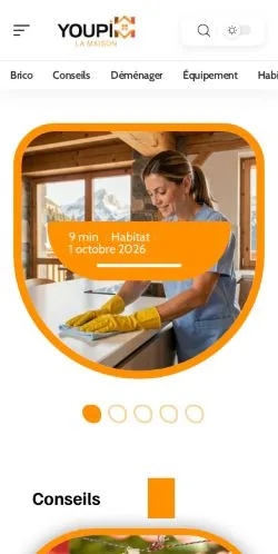 Anteprima del sito Youpi La Maison, referenziato per la pubblicazione di articoli sponsorizzati
