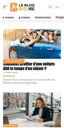 Vorschau der Website Le Blog Auto Mag, gelistet für die Veröffentlichung gesponserter Artikel