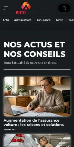 Anteprima del sito Auto Tech, referenziato per la pubblicazione di articoli sponsorizzati