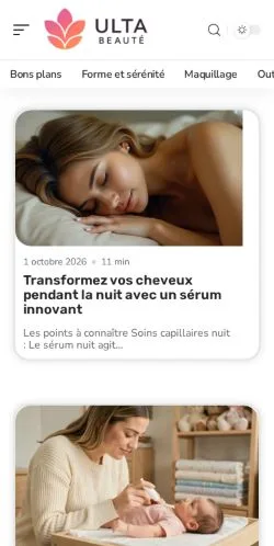 Anteprima del sito Ulta Beauté, referenziato per la pubblicazione di articoli sponsorizzati