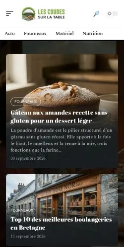 Anteprima del sito Les Coudes, referenziato per la pubblicazione di articoli sponsorizzati