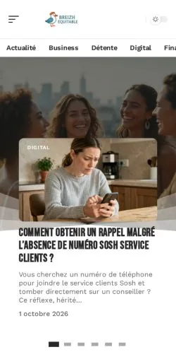 Anteprima del sito Breizh Equitable, referenziato per la pubblicazione di articoli sponsorizzati