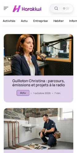 Anteprima del sito Harakiwi Blog, referenziato per la pubblicazione di articoli sponsorizzati