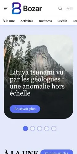 Aperçu du site Bozar Blog, référencé pour publier un article sponsorisé