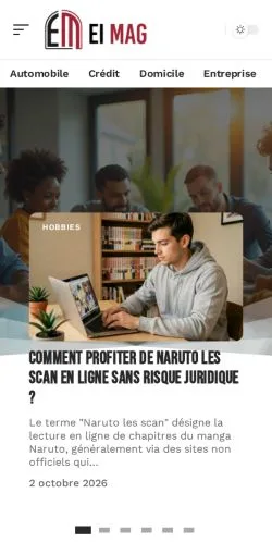 Anteprima del sito Ei Mag, referenziato per la pubblicazione di articoli sponsorizzati