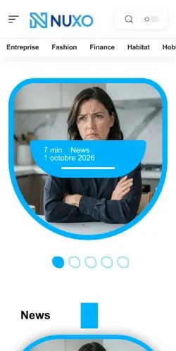 スポンサード記事の掲載先として登録されたNuxoのサイトプレビュー