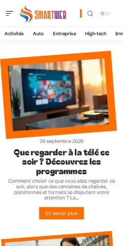 Anteprima del sito Smart Web Immobilier, referenziato per la pubblicazione di articoli sponsorizzati