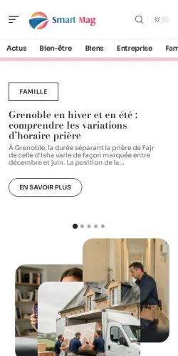 Anteprima del sito Smart Mag, referenziato per la pubblicazione di articoli sponsorizzati