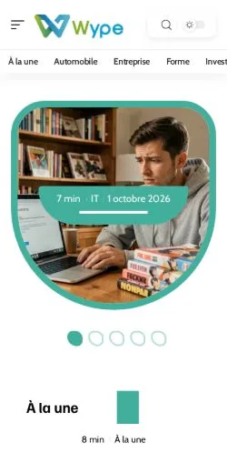 Anteprima del sito Wype News, referenziato per la pubblicazione di articoli sponsorizzati