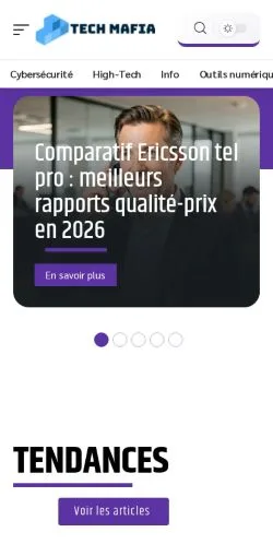 スポンサード記事の掲載先として登録されたTech Mafiaのサイトプレビュー