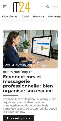 Vorschau der Website Info Tech 24, gelistet für die Veröffentlichung gesponserter Artikel