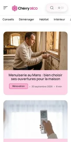 Anteprima del sito Cherry Déco, referenziato per la pubblicazione di articoli sponsorizzati