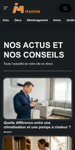 Vorschau der Website IDéco Maison, gelistet für die Veröffentlichung gesponserter Artikel