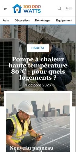 スポンサード記事の掲載先として登録された100000 Wattsのサイトプレビュー