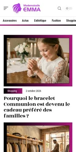 Forhåndsvisning af Mademoiselle Emma, opført til udgivelse af sponsorerede artikler