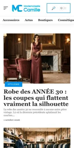 Forhåndsvisning af Mademoiselle Camille, opført til udgivelse af sponsorerede artikler