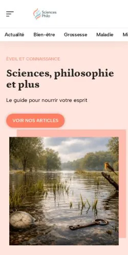Anteprima del sito Sciences Philo Santé, referenziato per la pubblicazione di articoli sponsorizzati