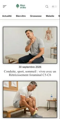 Vista previa del sitio Bien Et Bio, referenciado para publicar artículos patrocinados