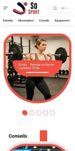 Forhåndsvisning af So Sports, opført til udgivelse af sponsorerede artikler