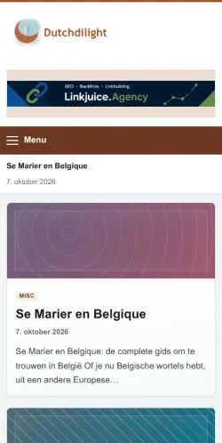 Anteprima del sito Dutch Dilight, referenziato per la pubblicazione di articoli sponsorizzati
