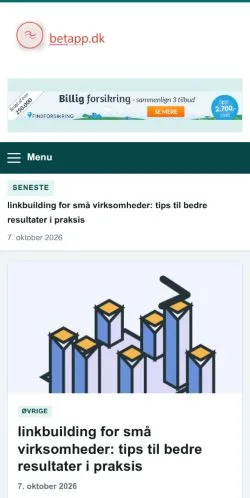 スポンサード記事の掲載先として登録されたBetappのサイトプレビュー