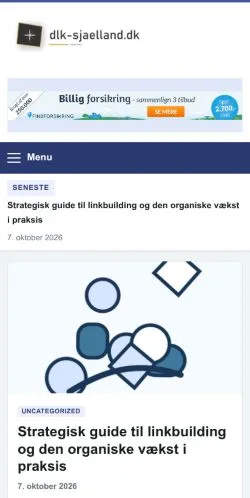 Forhåndsvisning af Dennis Lars Kristens Blog, opført til udgivelse af sponsorerede artikler