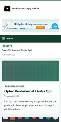 Forhåndsvisning af EC Wheelchair Rugby, opført til udgivelse af sponsorerede artikler